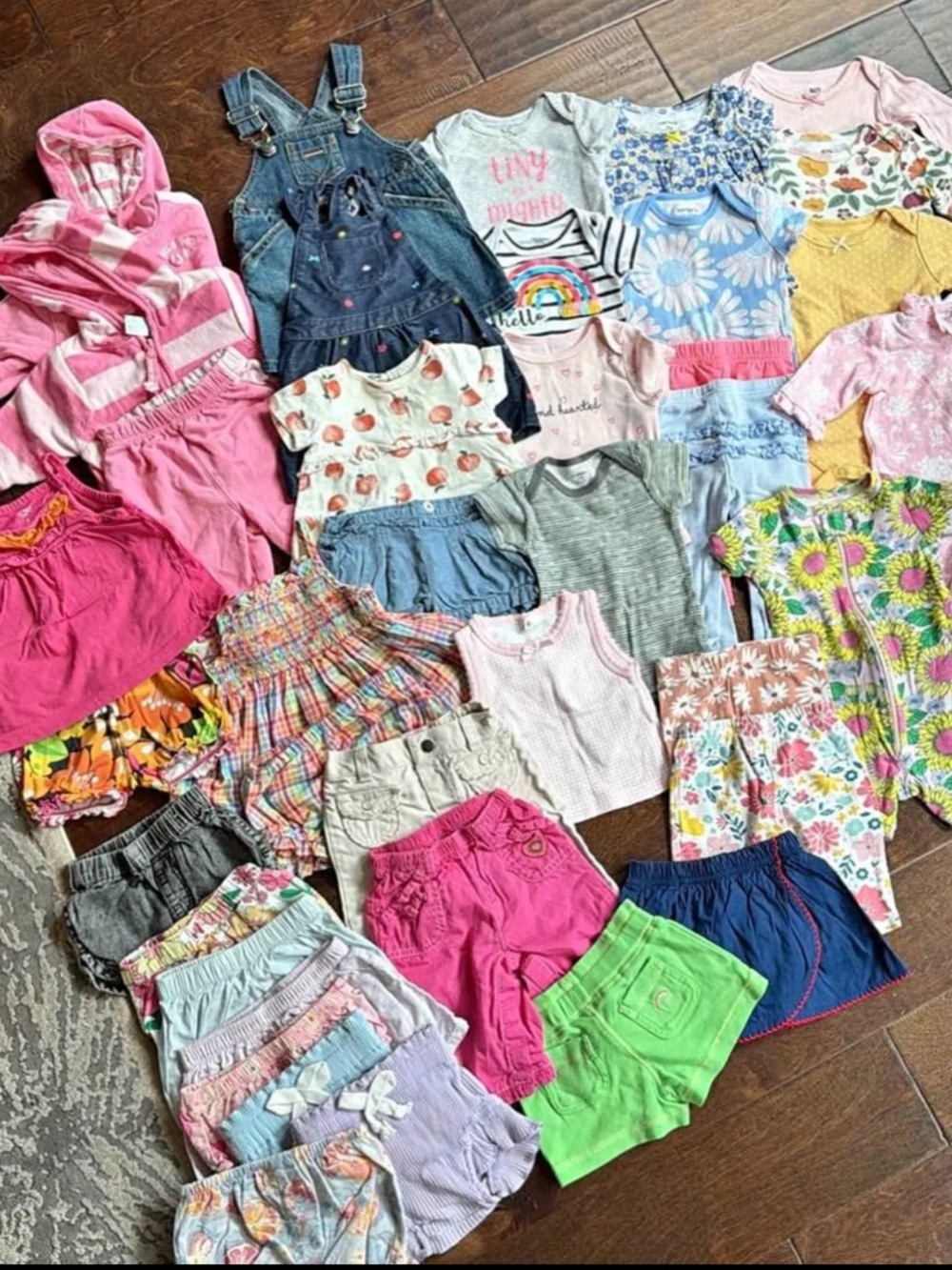 0-6M Baby Girl 35 Piece Clothing Mix